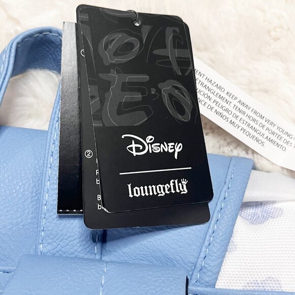 Loungefly Disney Lilo And Stitch Hibiscus Ohana Slouch Drawstring Backpack NWT - Picture 6 of 14